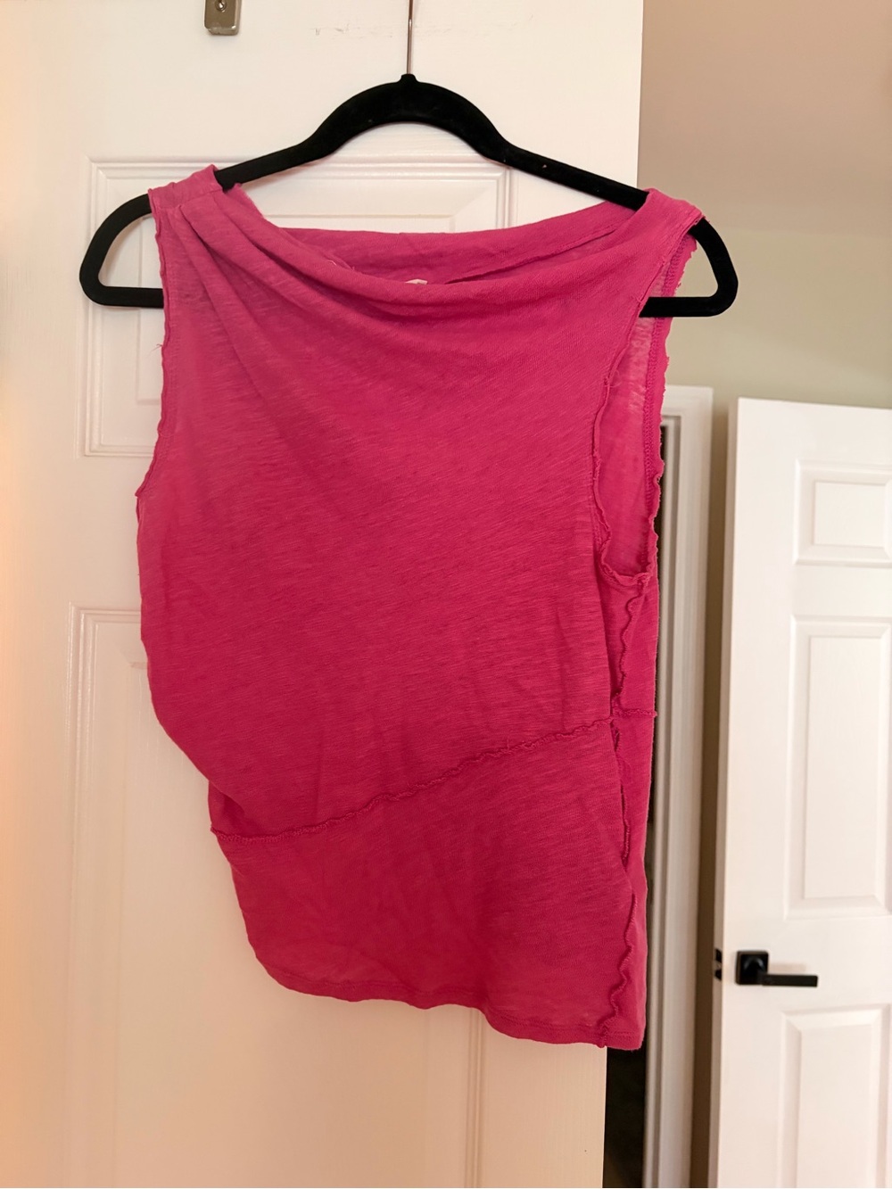 Free people Bright Pink Sleeveless Women's Top